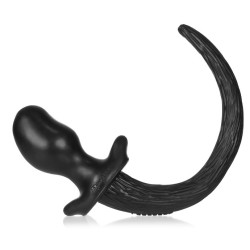 Oxballs Plug Queue Puppy Tail Pug 8 x 4.4cm Noir